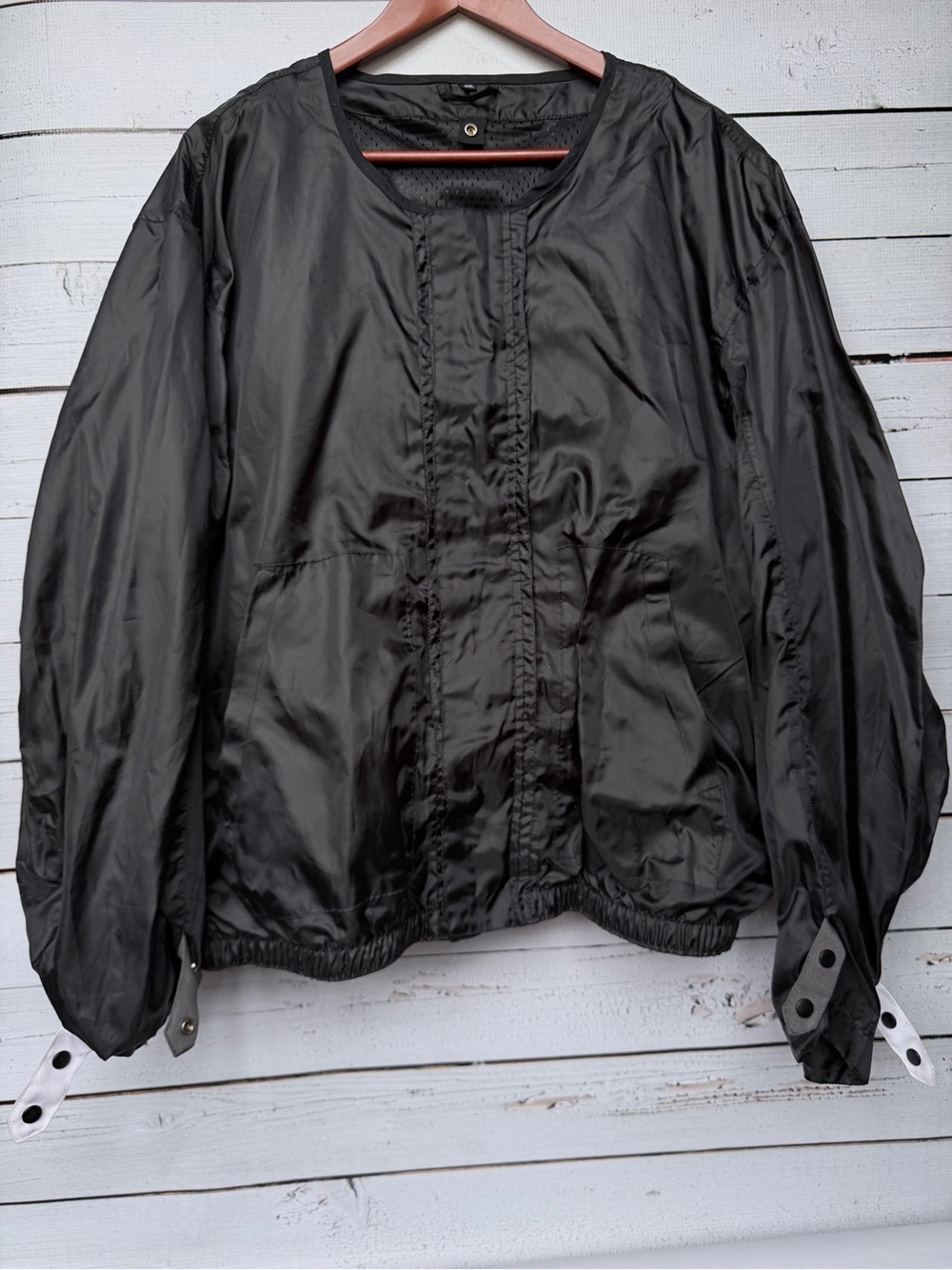 Xelement Advanced Motorcycle Gear Black Liner Windbreaker Jacket - Size 2XL